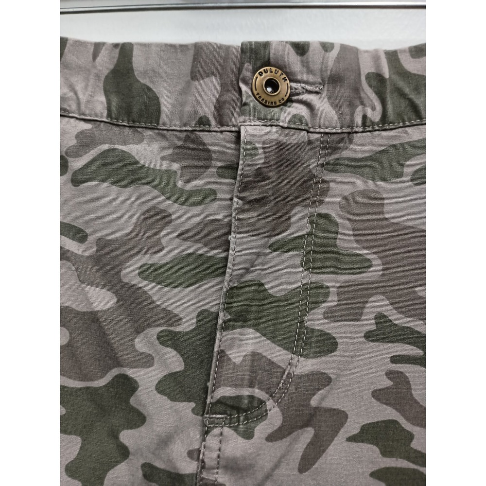 Duluth Trading Co Jogger Pants Womens 12 Green Camo Cargo Utility Outdoor - Picture 5 of 14